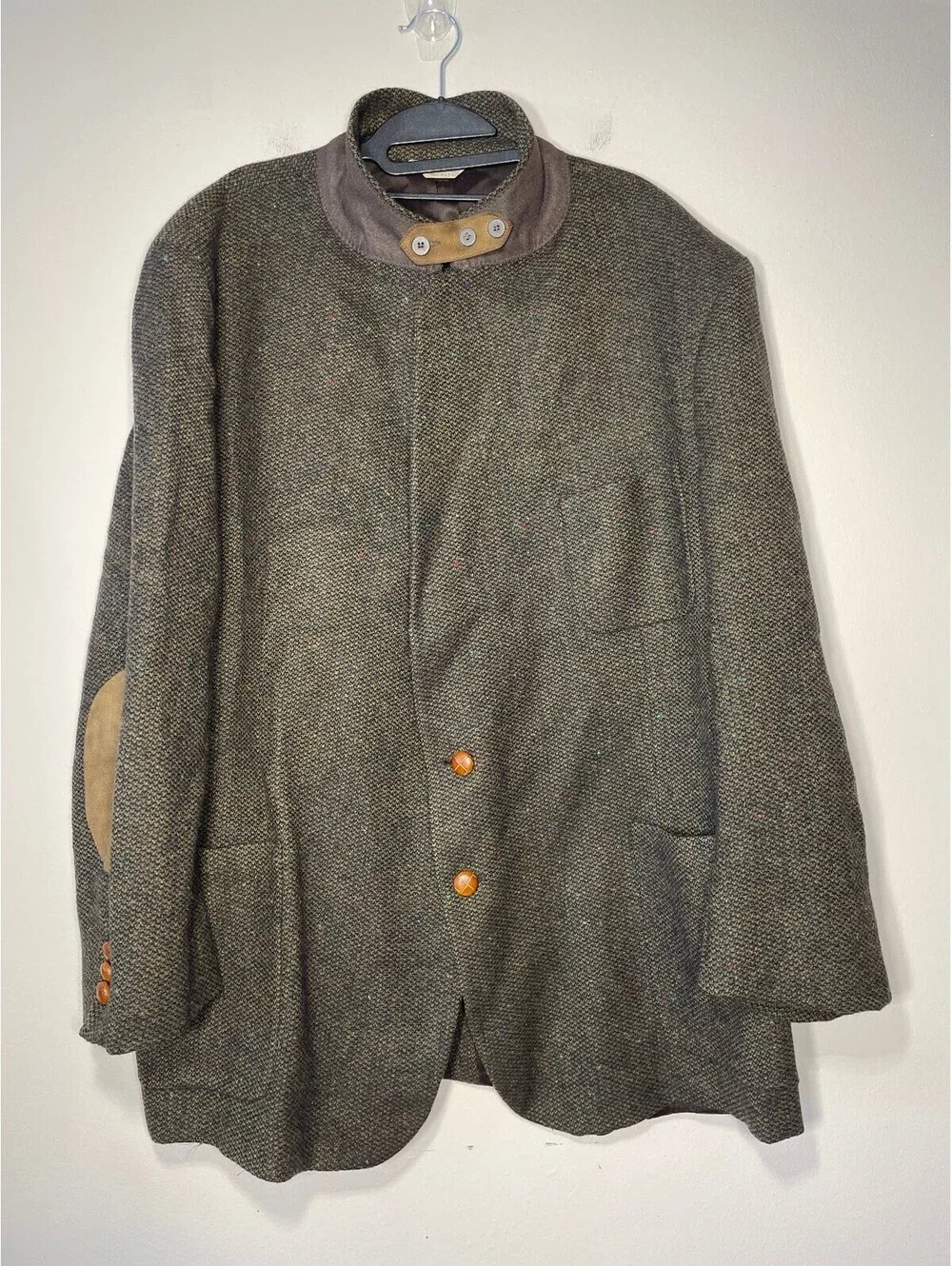 Canyon Ridge Vintage Pure Wool Tweed Sport Academia Coat 55